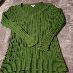 Motherhood Sz XL Green Maternity Sweater